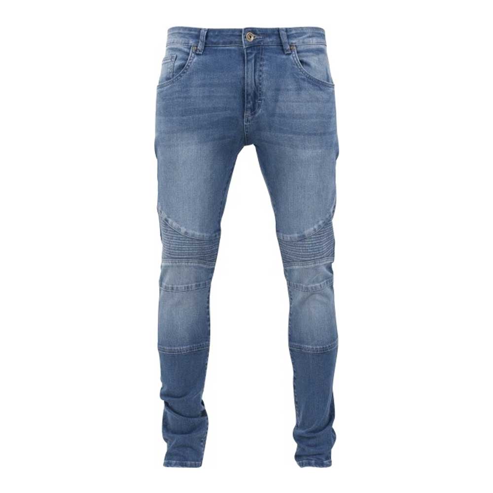 Urban Classics - Biker Hose Skinny Fit - Blau